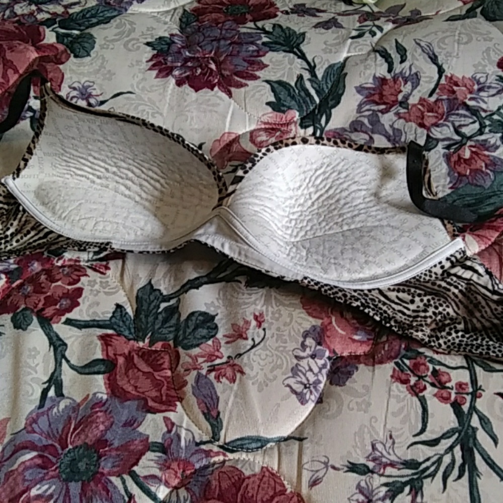 V.s. cheetah print bra